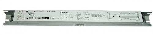 SD 218-40 Электронные ПРА (ЭПРА) для газоразрядных ламп 