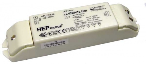 LLV 20W12 UNI Блоки питания светодиодов (LED драйверы) и аксессуары к ним 