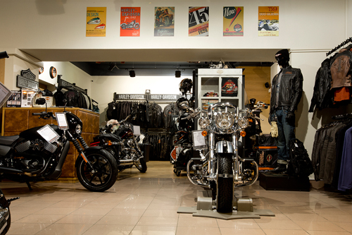 Освещение Освещение салона мотоциклов Harley Davidson. Санкт-Петербург. - фото 3