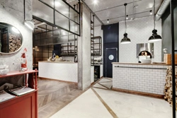 Освещение ресторана OTTO Pizza&amp;Wine. Санкт-Петербург.
