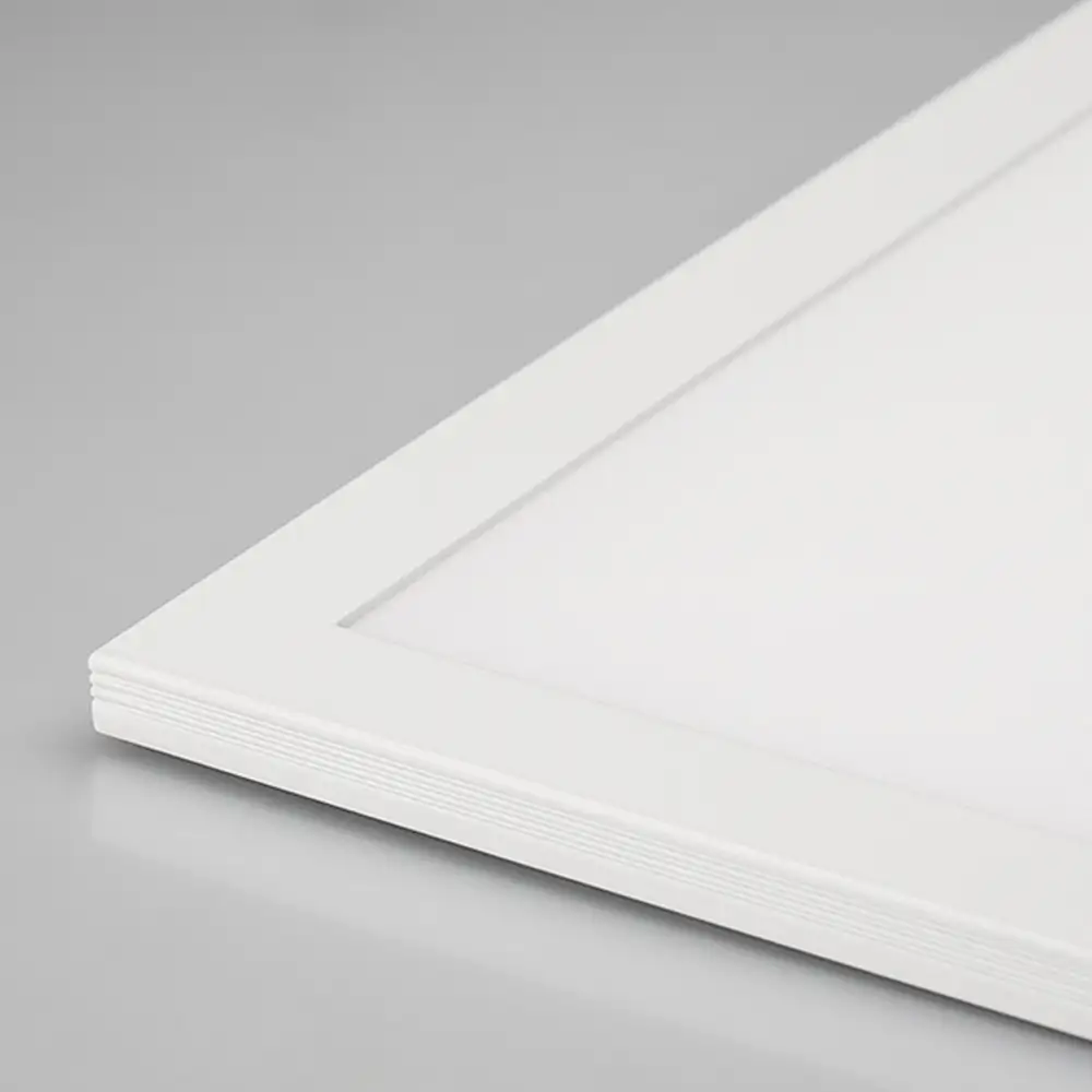 IM-S600x600 Светильник универсальный LED 40W 3000K 3920lm 120°, металл white, L595mm W595mm H10.4mm,
