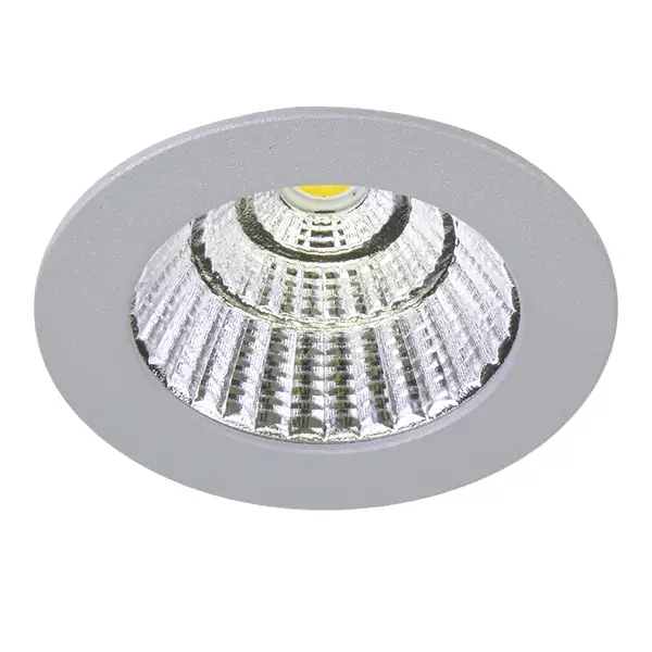 Soffi 11 Светильник встраиваемый LED 7W(=70W) 3000K, металл grey, D70mm H50mm, Lightstar СНЯТО С ПРО