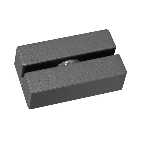 LGD-STRIPE Светильник накладной LED 3W 3000K 230lm 20° Ra>80 IP65, металл grey, W47mm L90mm H155mm, 