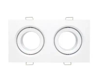 Светильник встраиваемый 2xGu10 max50W IP65, металл white, L180(170)mm W90(80)mm H70mm, StLuce 