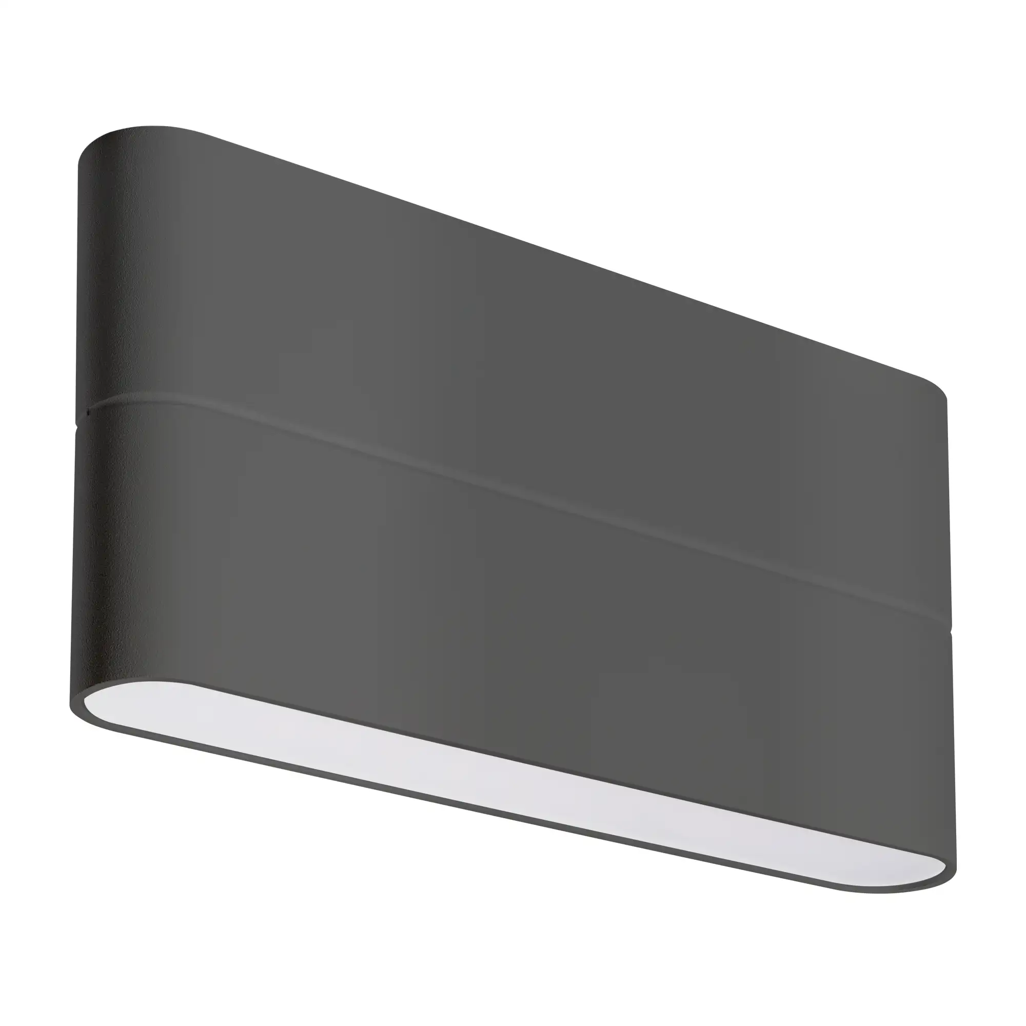 SP-WALL-FLAT-S170x90 Светильник настенный LED 2x6W 3000K 650lm IP54, металл RAL7024, W28mm L170mm H9