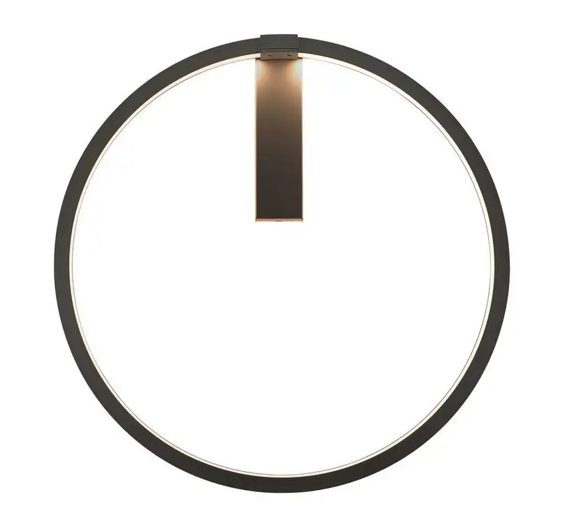 ONE 60 ON/OFF светильник накладной 25Вт с LED 3000/4000K, 1400/1500лм, черный