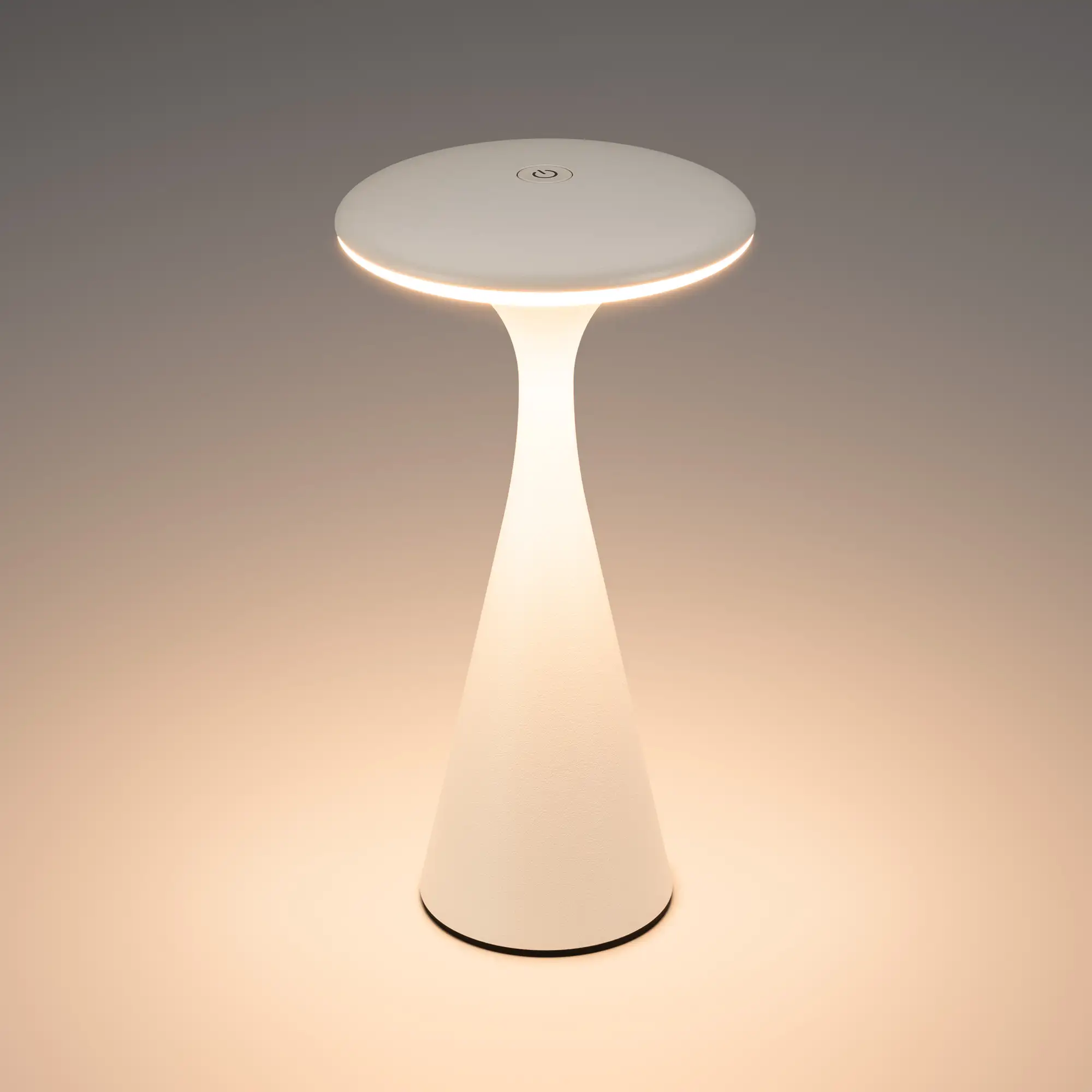 SP-COLLADA-TAB Светильник настольный LED 2W 2200-3000K 110lm IP54, металл white, W197mm H292mm, Arli