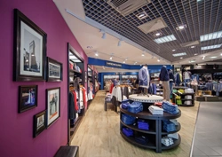 Освещение магазина Tommy Hilfiger. BUTIK.RU. Москва.