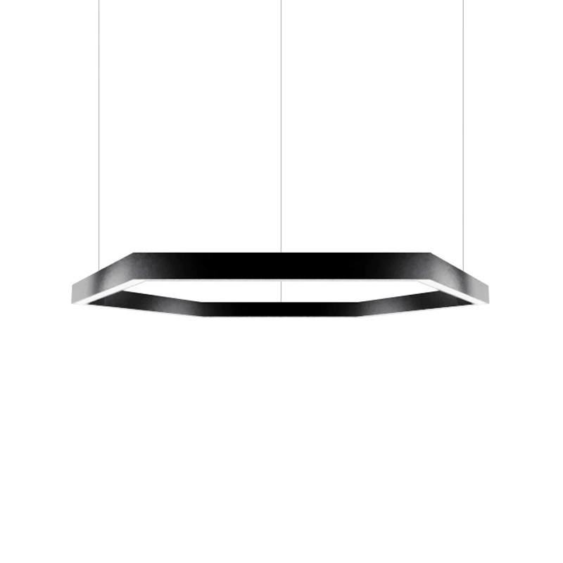 LED светильник подвесной шестигранник