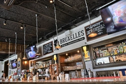 Освещение ресторана Bruxelles. Санкт-Петербург