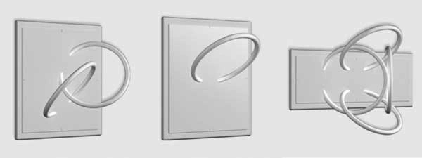 светильник FLOS - WALL PIERCING.