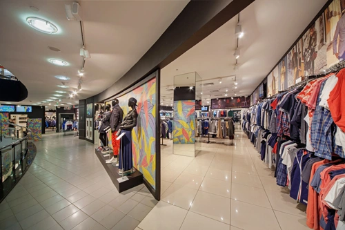 Освещение Освещение гипермаркета одежды BUTIK.RU. Москва - фото 1