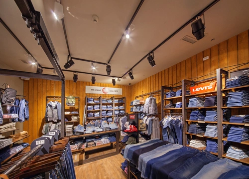 Освещение Освещение магазина Levis. BUTIK.RU. Москва. - фото 3