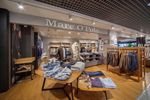 Освещение Освещение магазина Marc OPolo. BUTIK.RU. Москва. - фото 1