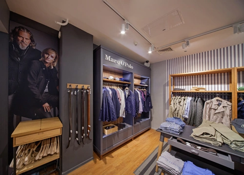 Освещение Освещение магазина Marc OPolo. BUTIK.RU. Москва. - фото 2