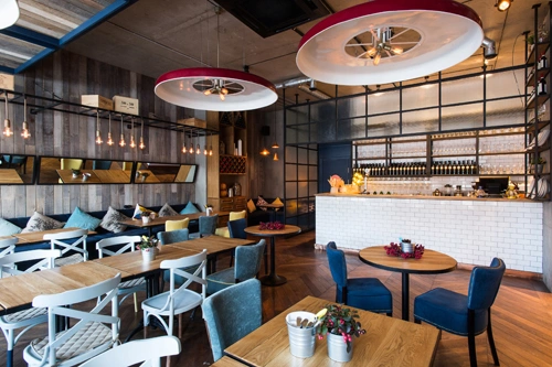 Освещение Освещение ресторана OTTO Pizza&Wine. Санкт-Петербург. - фото 1