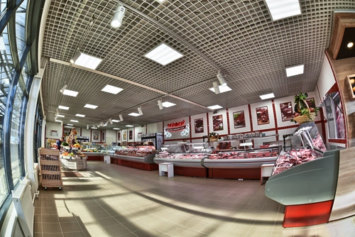 Освещение Освещение продуктового магазина. Санкт-Петербург. - фото 1