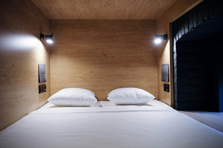 InBox Capsule Hotel - освещение рис.3