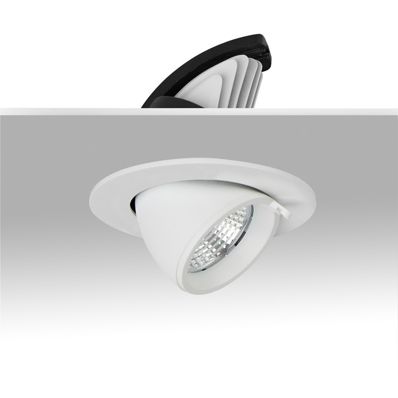 LED Светильник встраиваемый поворотно-выдвижной