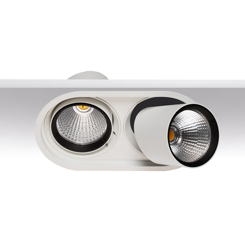 ART-1734 LED светильник встраиваемый выдвижной двойной Встраиваемые светильники 