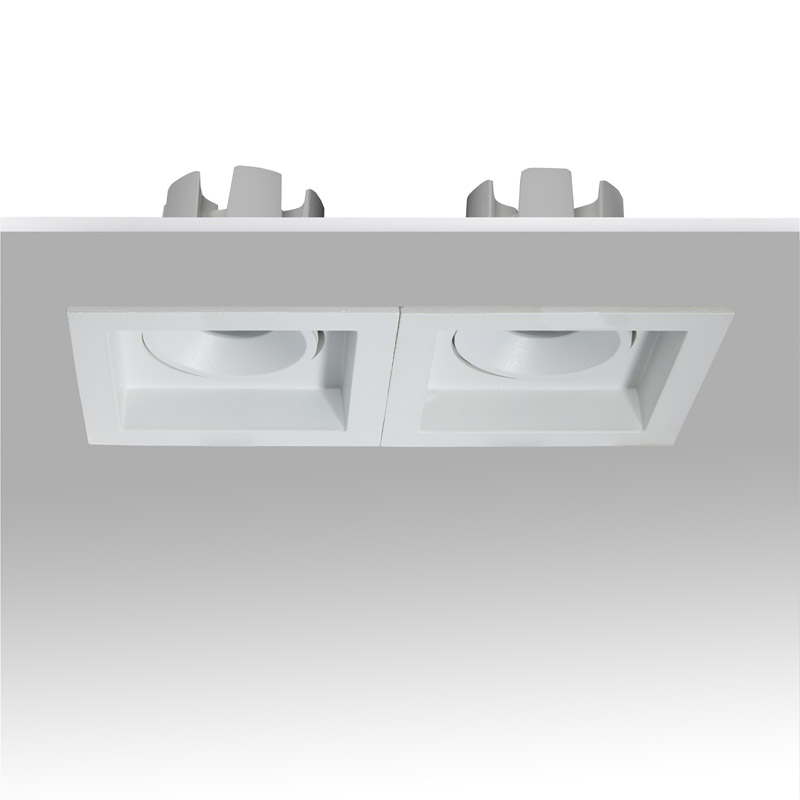 LED светильник встраиваемый влагозащищенный поворотный