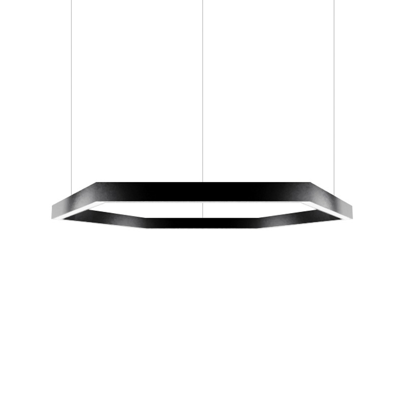 LED светильник подвесной шестигранник