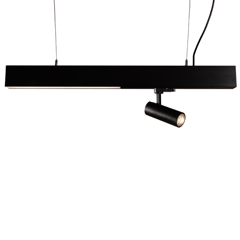 ART-PROF50-S TRACKIN 3-ph LED Светильник подвесной со встроенным 3-ph шинопроводом   -  Подвесные светильники 
