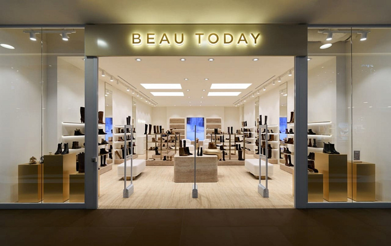 Beau Today, сеть магазинов обуви - освещение рис.1