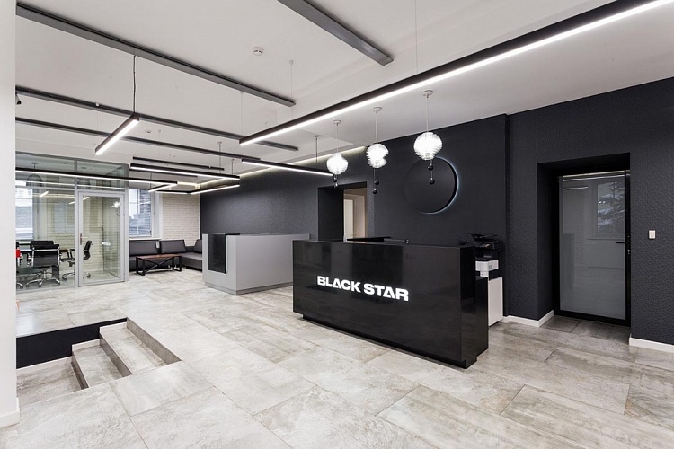 Офис Black Star - освещение рис.1