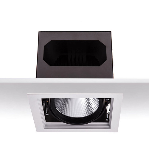 ART-E-186 LED светильник встраиваемый карданный Downlight   -  Встраиваемые светильники 