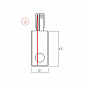 ART51(18, 19)  Сетевой адаптер к шинопроводу ART, ARTRUS (подвод питания)   -  Трехфазный шинопровод и комплектующие 